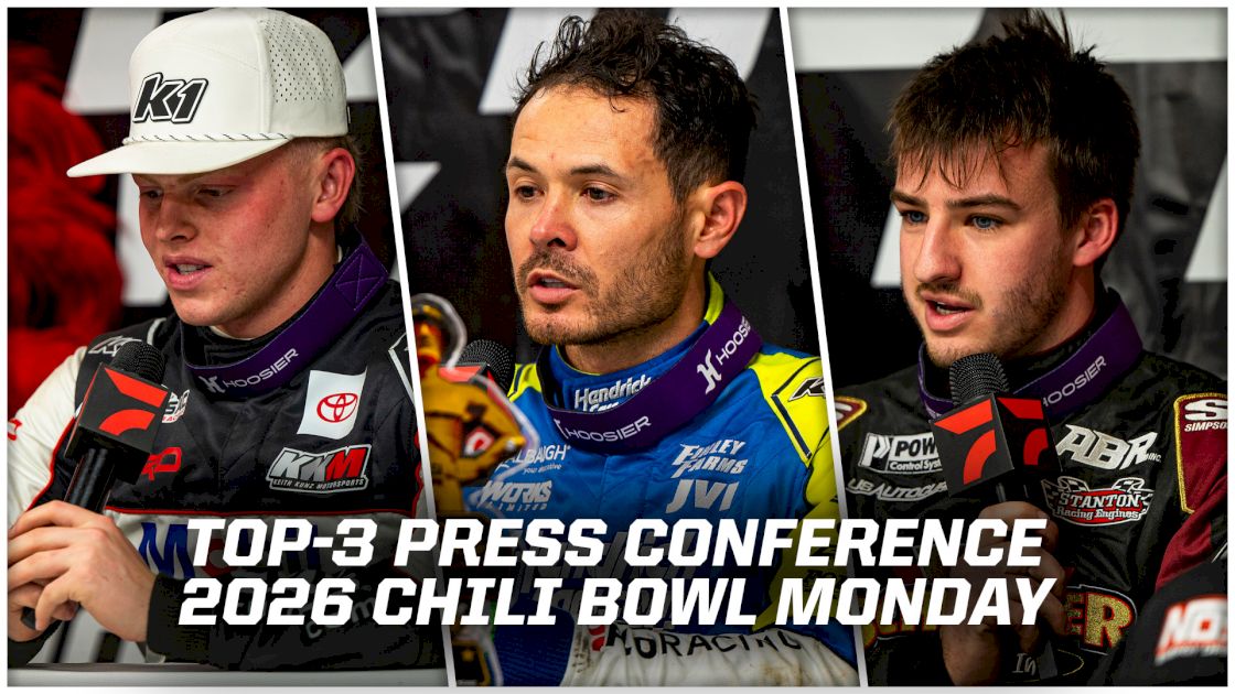 Chili Bowl Monday Podium Press Conference