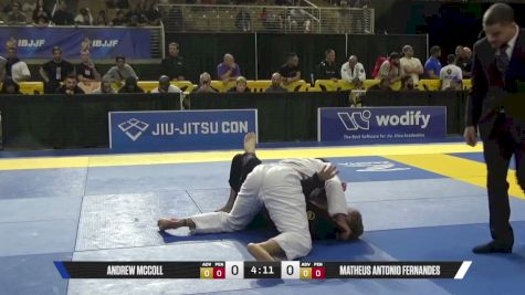 Matheus Antonio Fernandes vs Andrew McColl 2026 Pan Jiu Jitsu IBJJF Championship