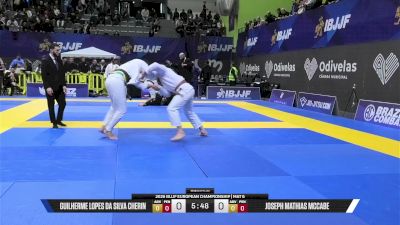 Joseph Mathias McCabe vs Guilherme Lopes Da Silva Cherin 2026 European Jiu-Jitsu IBJJF Championship
