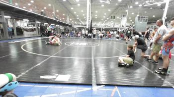 134 lbs Quarterfinal - Brody Walsh, Mat Assassins White - HSC vs Tyler Morin, Southern Regional - HSC