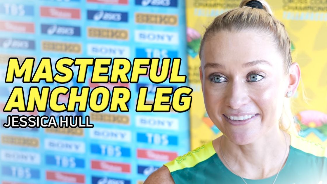 Jessica Hull With The Anchor! Capitalizes For Australia