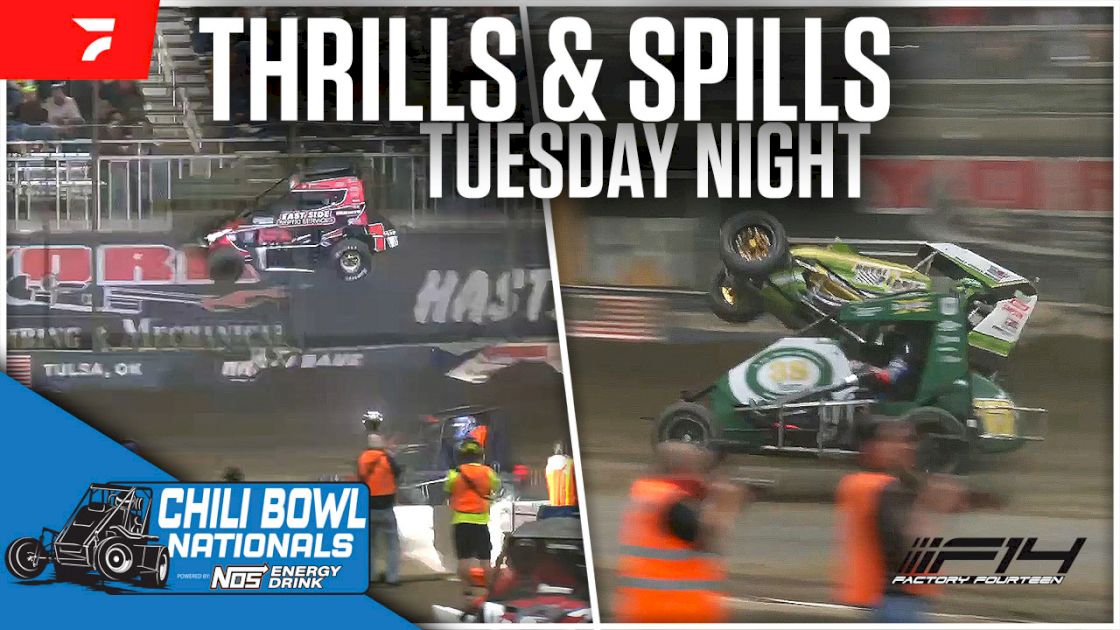 Chili Bowl Nationals Tuesday Thrills & Spills
