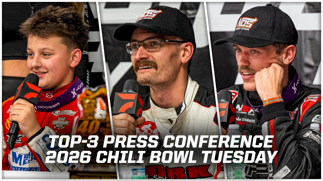 2026 Chili Bowl Tuesday Podium Press Conference