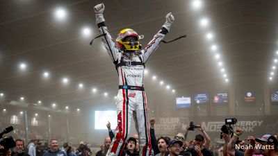 Blake Hahn Reacts After Scoring Biggest Win Of His Life Tuesday At Chili Bowl