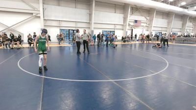 100 lbs Cons. Rd Of 16 - Gavin Martinez, Bear Lake Wrestling Club vs Link Luedke, Colorado