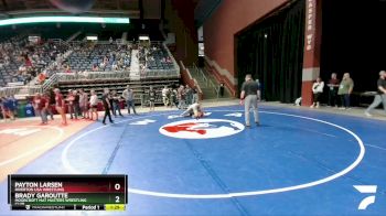 157 lbs 1st Place Match - Brady Garoutte, Moorcroft Mat Masters Wrestling Club vs Payton Larsen, Riverton USA Wrestling