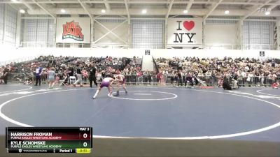 71 lbs Cons. Round 2 - Kyle Schomske, Purple Eagles Wrestling Academy vs Harrison Froman, Purple Eagles Wrestling Academy