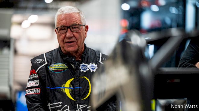 Sammy Swindell Flips After Clipping Wall In Chili Bowl Prelims