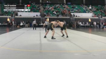 6A 285 lbs Cons. Round 4 - Pratt Johnsey, Athens vs Phillip Jackson, Jasper