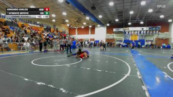 285 lbs Champ. Round 2 - Armando Avalos, Norwalk vs Ayebayo Ibitoye, Eisenhower