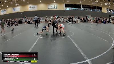 60 lbs Round 1 - Logan Vallalla, Mat Assassins Black vs Joseph Relyea, Brawler Elite