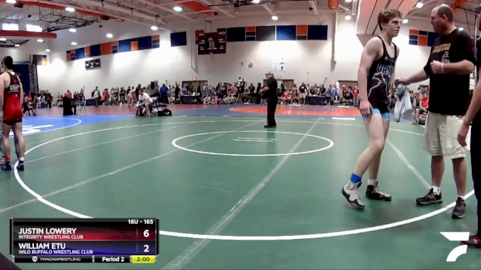 165 lbs Round 2 - Justin Lowery, Integrity Wrestling Club vs William ...