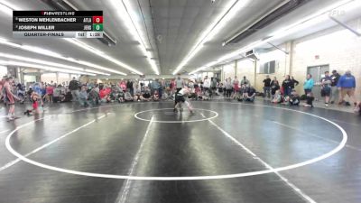95 lbs Quarterfinal - Weston Mehlenbacher, Atlanta vs Joseph Miller, Jersey Shore
