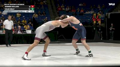 174 lbs Round 1 (16 Team) - Colin Kelly, Illinois vs Gunner Holland, Little Rock