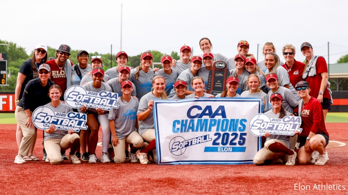 A Look Back At Elon Softball's First-Ever CAA Championship Title