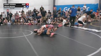 38 lbs Quarterfinal - Aubrey Kokinda, PA West Black - W vs Freyda Nelson, Wyoming Seminary - W
