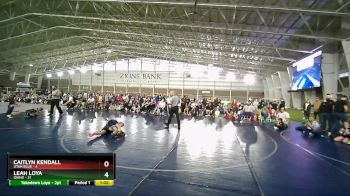 96 lbs Round 2 (4 Team) - Leah Loya, Idaho vs Caitlyn Kendall, Utah Blue