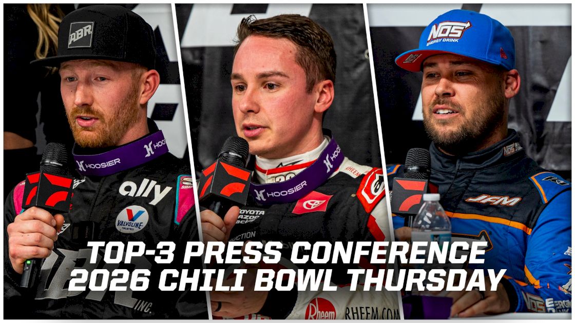 2026 Chili Bowl Thursday Podium Press Conference