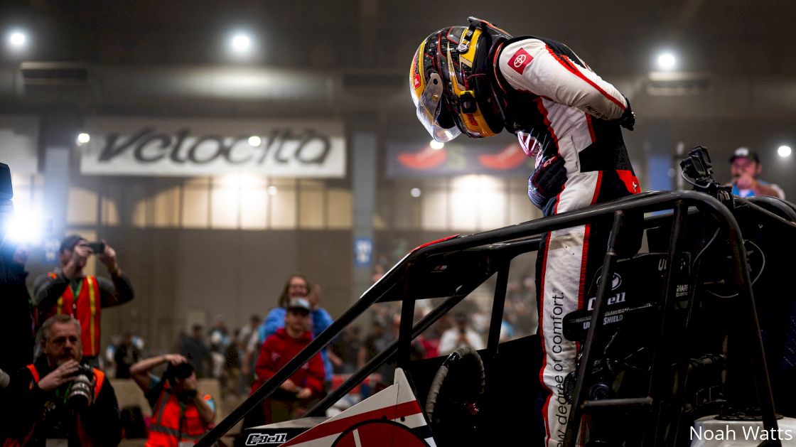 C-Bell Reflects On Late Charge To Win Chili Bowl Thursday