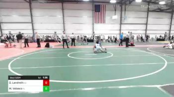 120 lbs Round Of 32 - Damon Landreth, NC vs Matthew Velasco, FL