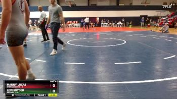 149 lbs Finals (2 Team) - Manny Lucas, Shenandoah 2 vs Levi Snyder, Messiah 2