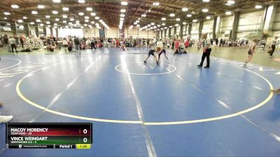 76 lbs Rd# 10- 4:00pm Saturday Final Pool - Macoy Morency, Team Ohio vs Vince Weingart, Westshore D.S