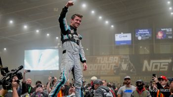 Logan Seavey Reacts After Winning Chaotic Friday Prelim At The Chili Bowl