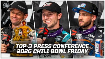 2026 Chili Bowl Friday Podium Press Conference