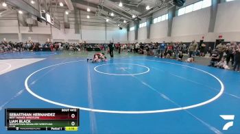 113 lbs Champ. Round 1 - Sebasthian Hernandez, Best Trained Wrestling vs Liam Black, Bordertown Brawlers Wrestling Club