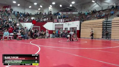 45 lbs Cons. Round 1 - Blake Turcsik, Woodford Elite Wrestling Club vs Jackson Dwigans, Monrovia Wrestling Club