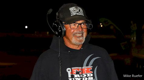 Billy Moyer Trades Steering Wheel For Microphone At Wild West Shootout