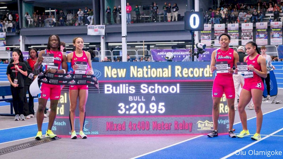 Bullis School Breaks Own Mixed 4x400m National Record At 2026 VA Showcase