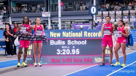 Bullis School Shatters Own Mixed 4x400m National Record