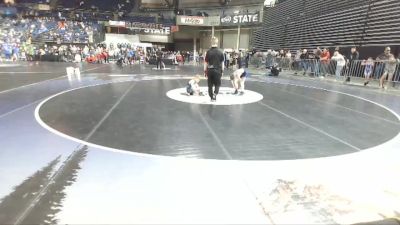 63 lbs Quarterfinal - Wolf Knopp, Mat Demon Wrestling Club vs Larsen Butterfield, Inland Northwest Wrestling Training Center