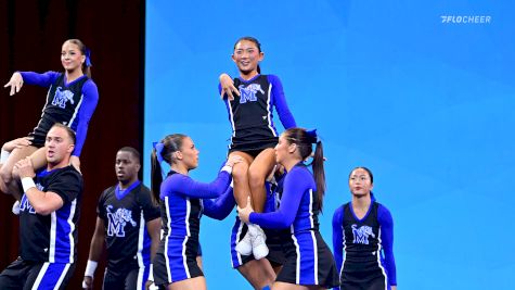 The Division IA Small Coed Cheer Finalists At UCA College Nationals 2026