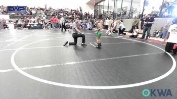 49 lbs Quarterfinal - Kutter Gay, Blackwell Wrestling Club vs Jose Rosas Jr., OKC Saints Wrestling