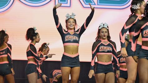 The Stingray All Stars Peach - Back-To-Back Medium All Girl MAJORS Champions