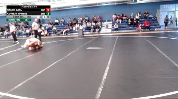 174 lbs Cons. Round 4 - Calvin Bahl, Colorado State University - Pueblo vs Connor Manske, Mary