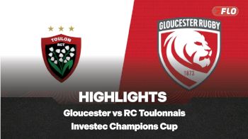 Gloucester Rugby vs. RC Toulon Highlights | Investec Champions Cup Round 4