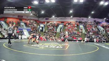 144 lbs Quarterfinals (8 Team) - Dylan Sevilla, Temperance Bedford vs Liam Fitzpatrick, Rockford