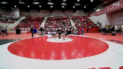 JH 96 lbs Cons. Round 5 - Kalia Morris, HARRAH JH vs Blakelee Gardner, Blanchard JH