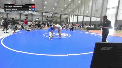 16U Boys GR - 150 lbs 1st Place Match - Kamon Thompson, UT vs Gavin Wells, WA