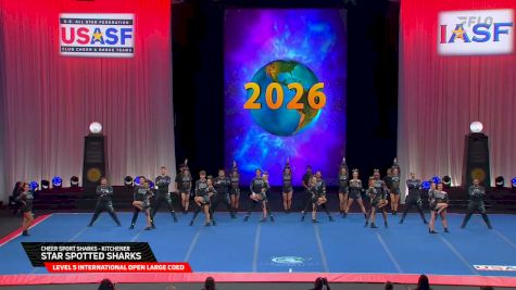 Cheer Sport Sharks - Kitchener - Star Spotted Sharks [2026 L5 International Open Large Coed Finals] 2026 The Cheerleading Worlds