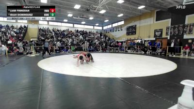 215 lbs Semifinal - Liam Finneran, Fairfield Warde vs Isiah Dominguez, Norwalk