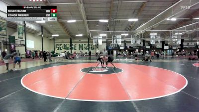 175 lbs Consi Of 4 - Nolen Baker, Legend Wrestling Club vs Conor Meeker, Gonzaga College High School