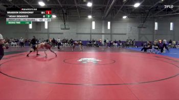 157 Silver Champ. Round 1 - Braedon Dorshorst, Wisconsin-La Crosse vs Noah DeMarco, Augustana (IL)