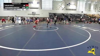 138 lbs Cons. Round 5 - Alexandre Puryear, Hilton Jr Cadets Wrestling Club vs Nolan Kelly, LeRoy Wrestling Club