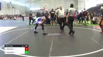 137 lbs Semifinal - Jaydon Robinson, Victory Elite vs Chris Crawford, Wyoming Seminary