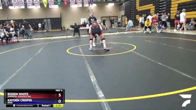 157 lbs Quarterfinal - Boden White, Immortal Athletics WC vs Kayden Crispin, Iowa