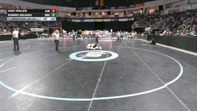 5A 126 lbs Cons. Round 1 - Dominic Delgado, Organ Mountain vs Cody Phillips, Alamogordo